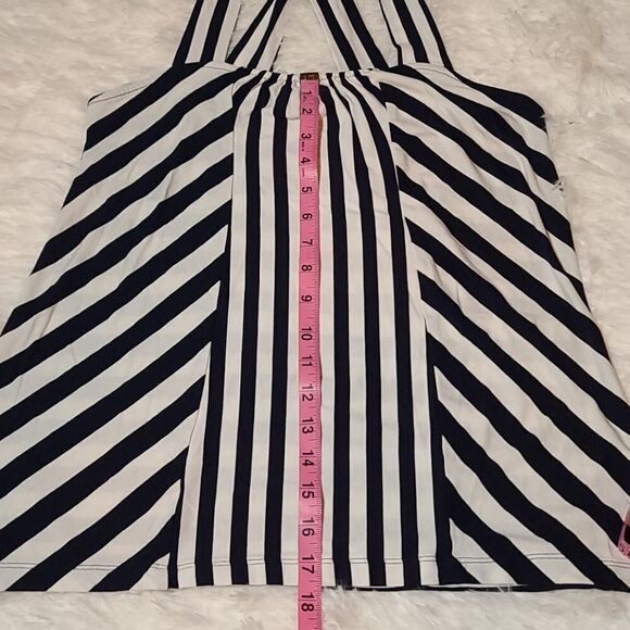 BR Navy and White Striped Top S - Picture 6 of 6